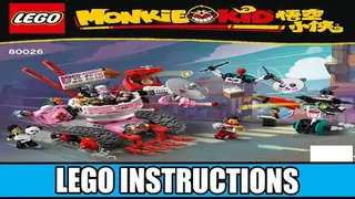 LEGO Monkie Kid 80026 Pigsy's Noodle Tank building instructions