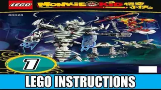 LEGO Monkie Kid 80028 The Bone Demon building instructions