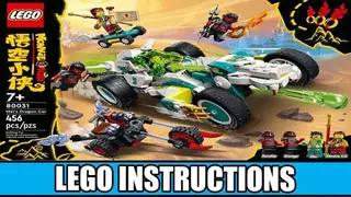 LEGO Monkie Kid 80031 Mei's Dragon Car building instructions