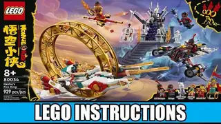 LEGO Monkie Kid 80034 Nezha's Fire Ring building instructions