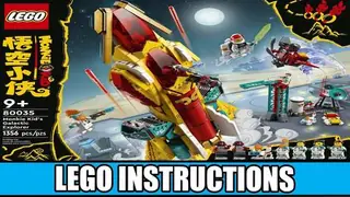 LEGO 80035 Monkie Kid's Galactic Explorer building instructions