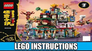LEGO Monkie Kid 80036 The City of Lanterns building instructions