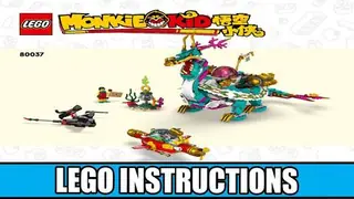 LEGO Monkie Kid 80037 Dragon of the East building instructions