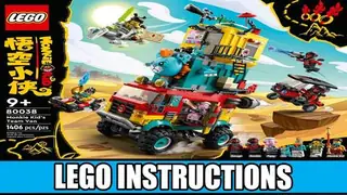 LEGO 80038 Monkie Kid's Team Van building instructions