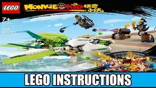 LEGO Monkie Kid 80041 Mei's Dragon Jet building instructions