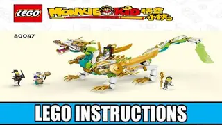 LEGO Monkie Kid 80047 Mei's Guardian Dragon building instructions