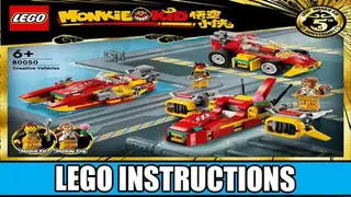 LEGO Monkie Kid 80050 Creative Vehicles building instructions