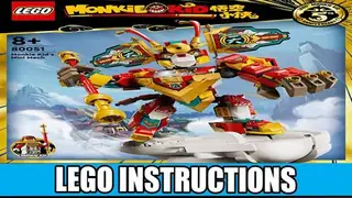 LEGO 80051 Monkie Kid's Mini Mech building instructions