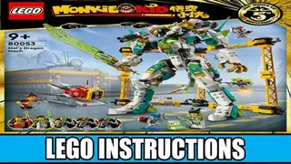 LEGO Monkie Kid 80053 Mei's Dragon Mech building instructions