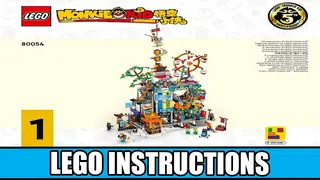 LEGO Monkie Kid 80054 Megapolis City building instructions