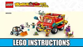 LEGO 80055 Monkie Kid's Team Power Truck building instructions