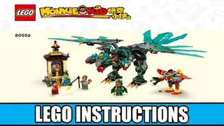 LEGO Monkie Kid 80056 Nine-Headed Beast building instructions
