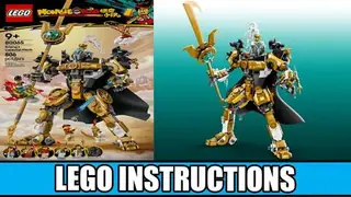 LEGO Monkie Kid 80065 Erlang's Celestial Mech building instructions