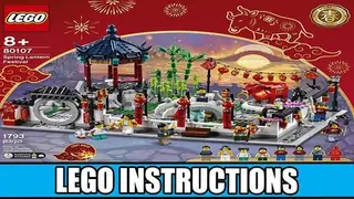 LEGO Seasonal 80107 Spring Lantern Festival building instructions