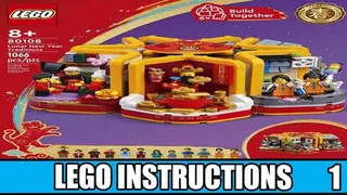 LEGO Seasonal 80108 Lunar New Year Traditions building instructions