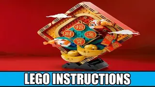 LEGO Seasonal 80110 Lunar New Year Display building instructions