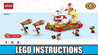 LEGO Seasonal 80111 Lunar New Year Parade building instructions