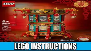 LEGO Seasonal 80116 Trotting Lantern building instructions
