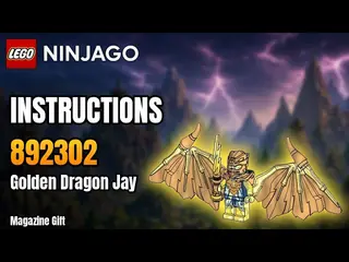 LEGO Ninjago 892302 Golden Dragon Jay building instructions