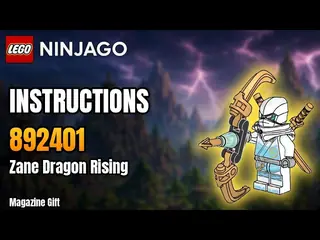 LEGO Ninjago 892401 Zane building instructions