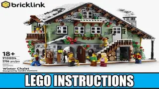LEGO Bricklink 910004 Winter Chalet building instructions