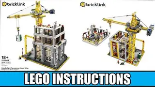 LEGO Bricklink 910008 Modular Construction Site building instructions