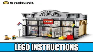 LEGO Bricklink 910009 Modular LEGO Store building instructions