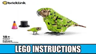 LEGO Bricklink 910017 Kakapo building instructions