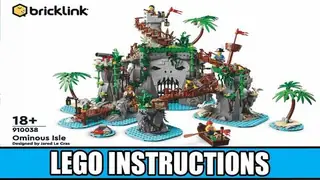 LEGO Bricklink 910038 Ominous Isle building instructions