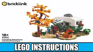 LEGO Bricklink 910041 Camping Adventure building instructions