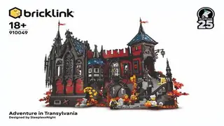 LEGO Bricklink 910049 Adventure in Transylvania building instructions