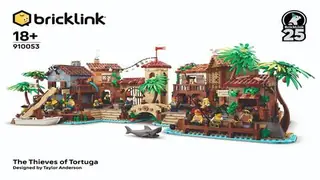 LEGO Bricklink 910053 The Thieves of Tortuga building instructions