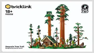 LEGO Bricklink 910058 Sequoia Tree Trail building instructions