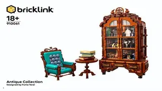 LEGO Bricklink 910061 Antique Collection building instructions