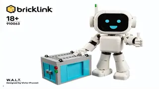 LEGO Bricklink 910063 W.A.L.T. building instructions
