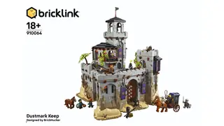 LEGO Bricklink 910064 Dustmark Keep building instructions