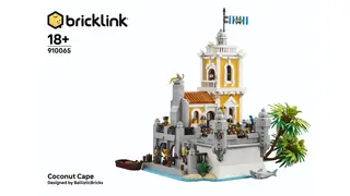LEGO Bricklink 910065 Coconut Cape building instructions