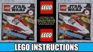 LEGO Star Wars 912172 Jedi Starfighter building instructions
