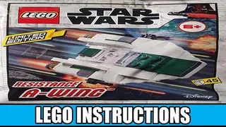 LEGO Star Wars 912177 Resistance A-wing building instructions