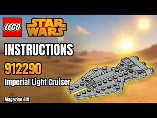 LEGO 912290 Star Wars - Imperial Light Cruiser - Magazine Gift building instructions
