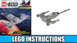 LEGO Star Wars 912405 The Mandalorian's N-1 Starfighter building instructions