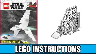 LEGO Star Wars 912406 Imperial Shuttle building instructions