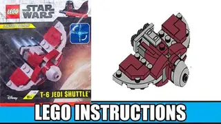 LEGO Star Wars 912411 T-6 Jedi Shuttle building instructions