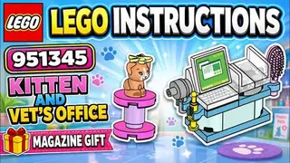 LEGO Friends 951345 Kitten and Vet's Office building instructions