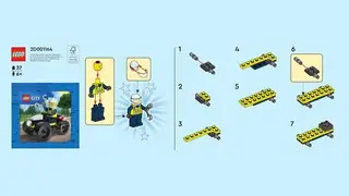 LEGO City 951440 Police Buggy building instructions