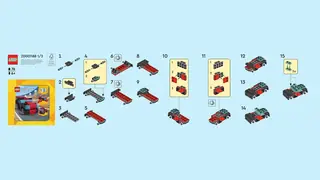 LEGO Creator 951443 Car building instructions
