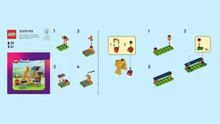 LEGO Friends 951445 Horse stables building instructions