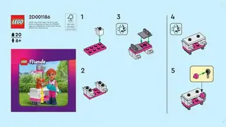 LEGO Friends 951446 Valeria with Puppy building instructions