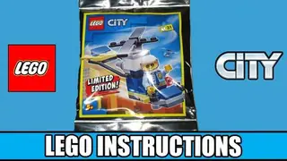 LEGO City 952101 Police Helicopter building instructions