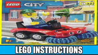LEGO City 952106 Sweeper building instructions